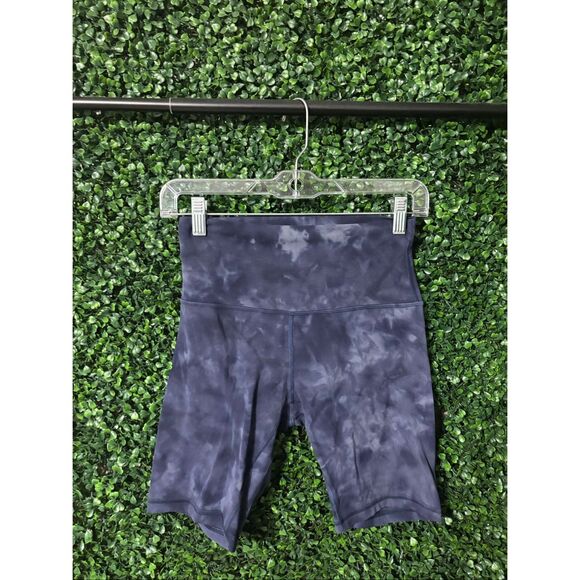 LULULEMON Women’s 6 Align Shorts HR High Rise 8” Diamond Dye - Picture 1 of 3